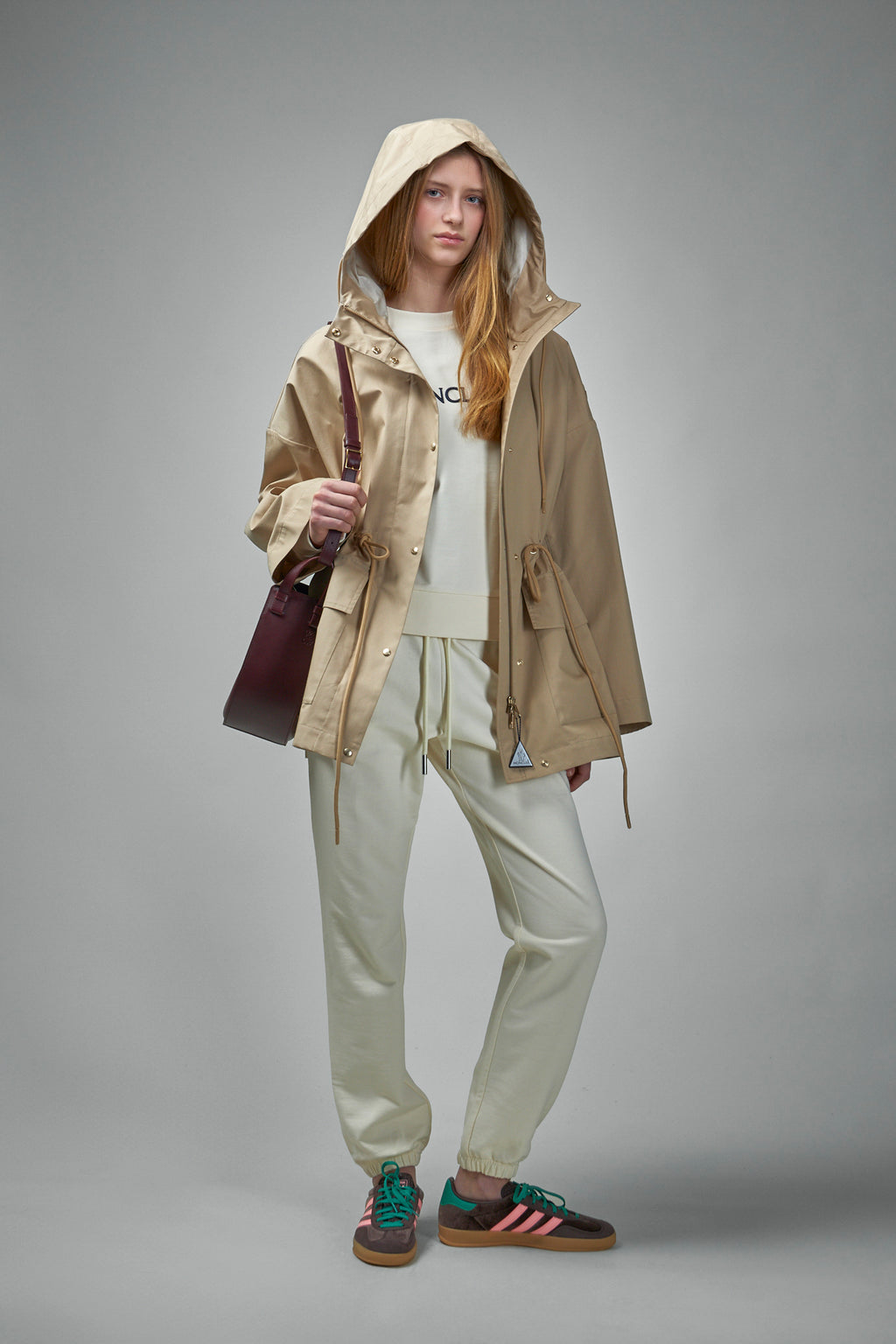 Gaillon Hooded Cotton Parka Coat