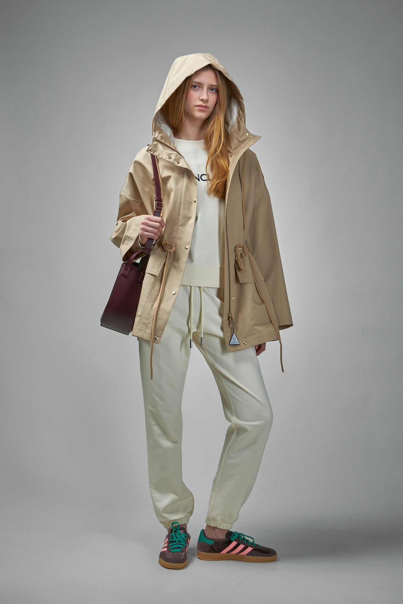 Gaillon Hooded Cotton Parka Coat