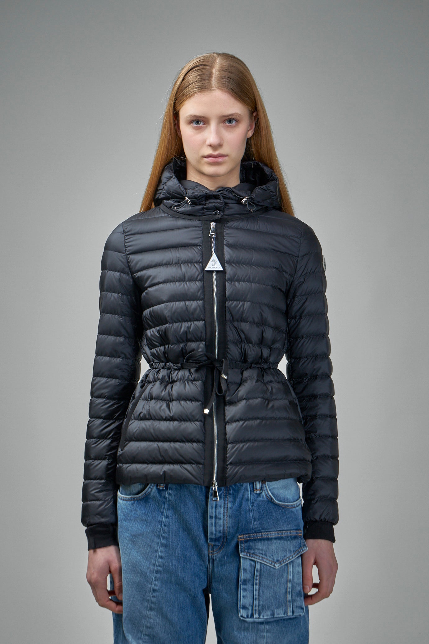 Raie Packable Hooded Short Down Jacket