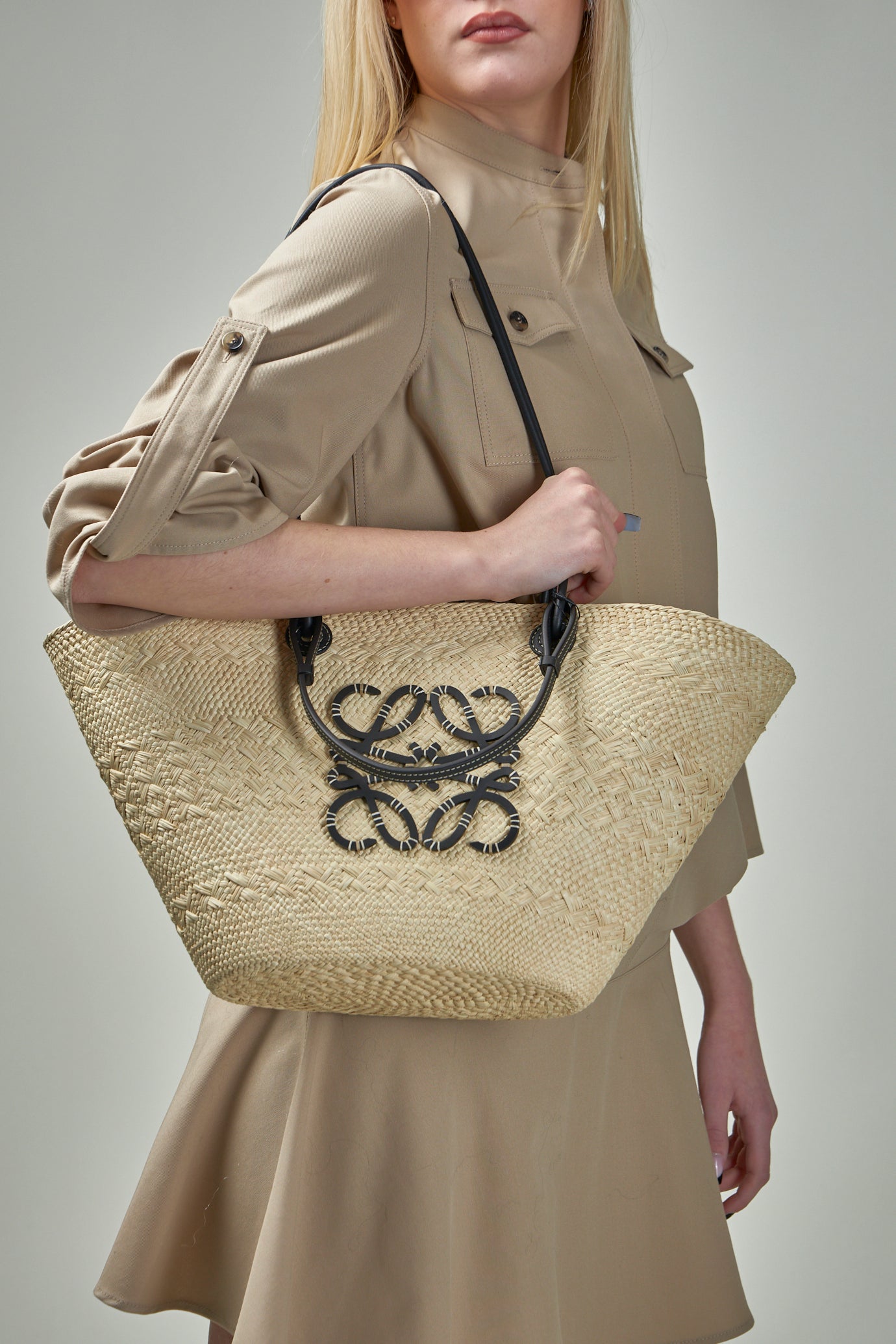 Medium Anagram Basket Bag