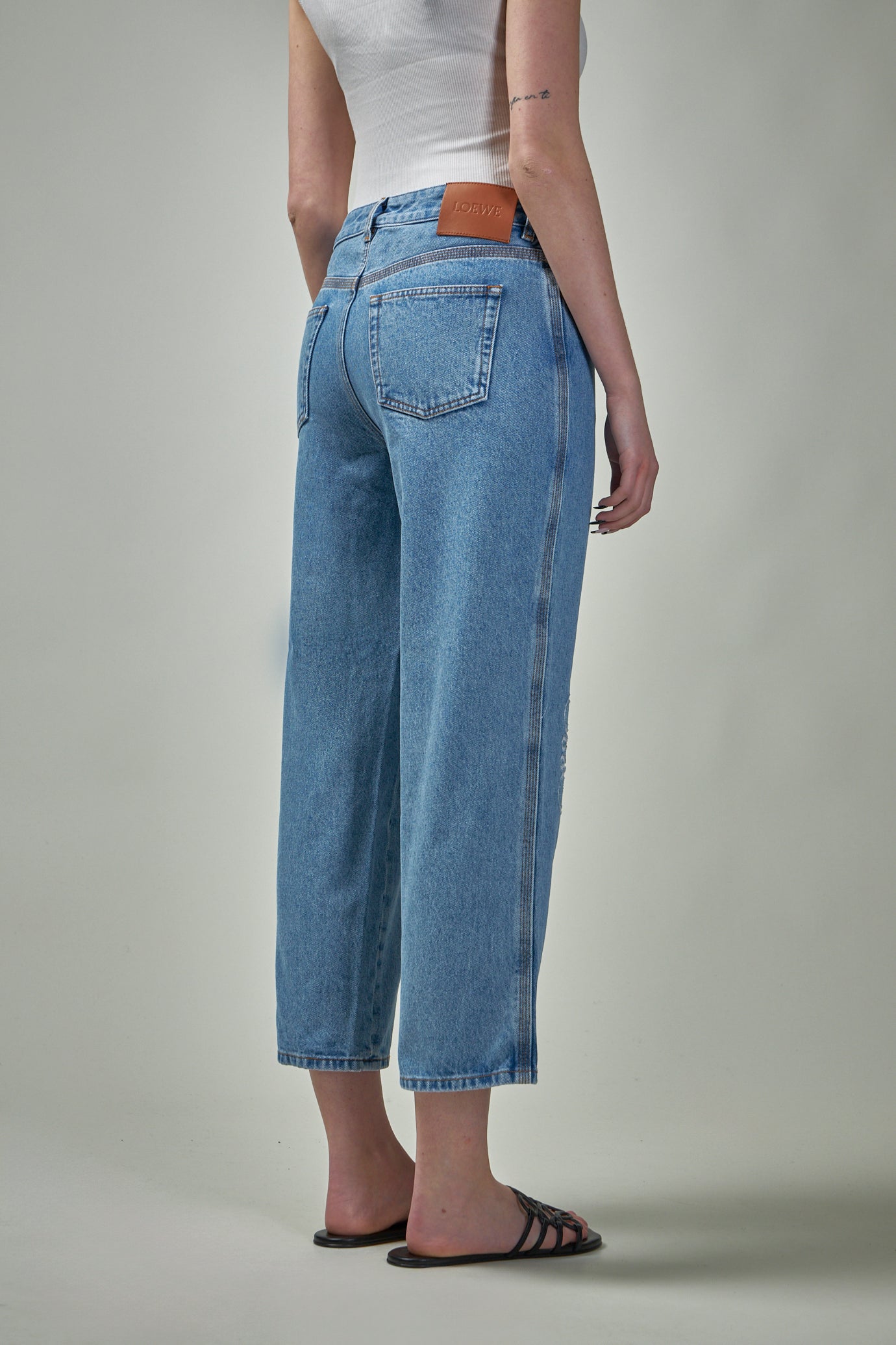 Anagram Cropped Jeans