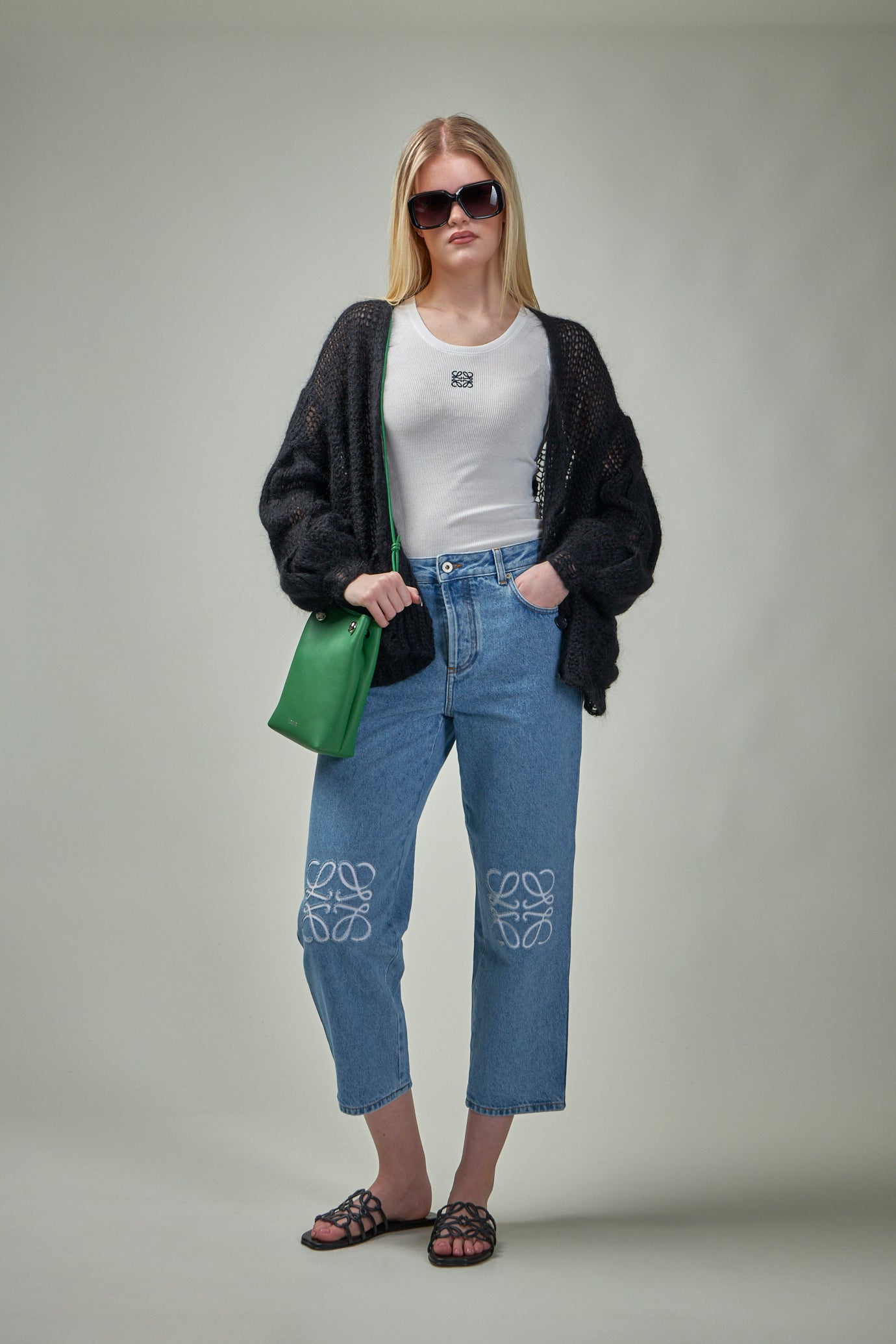 Anagram Cropped Jeans