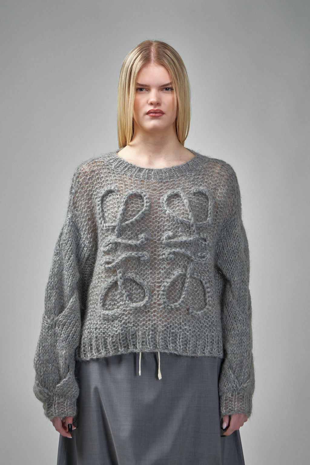 Anagram Sweater in Mohair