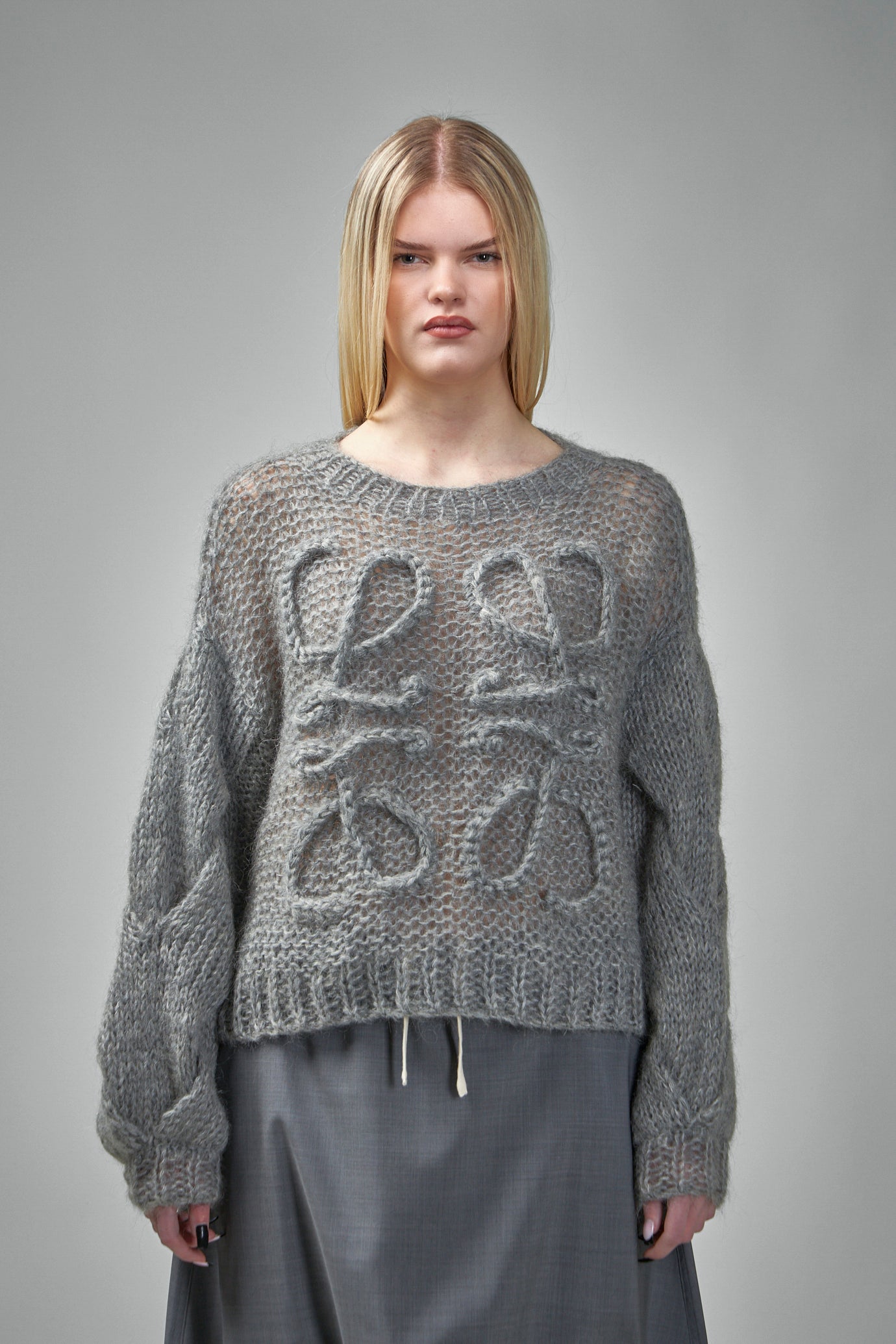 Anagram Sweater in Mohair