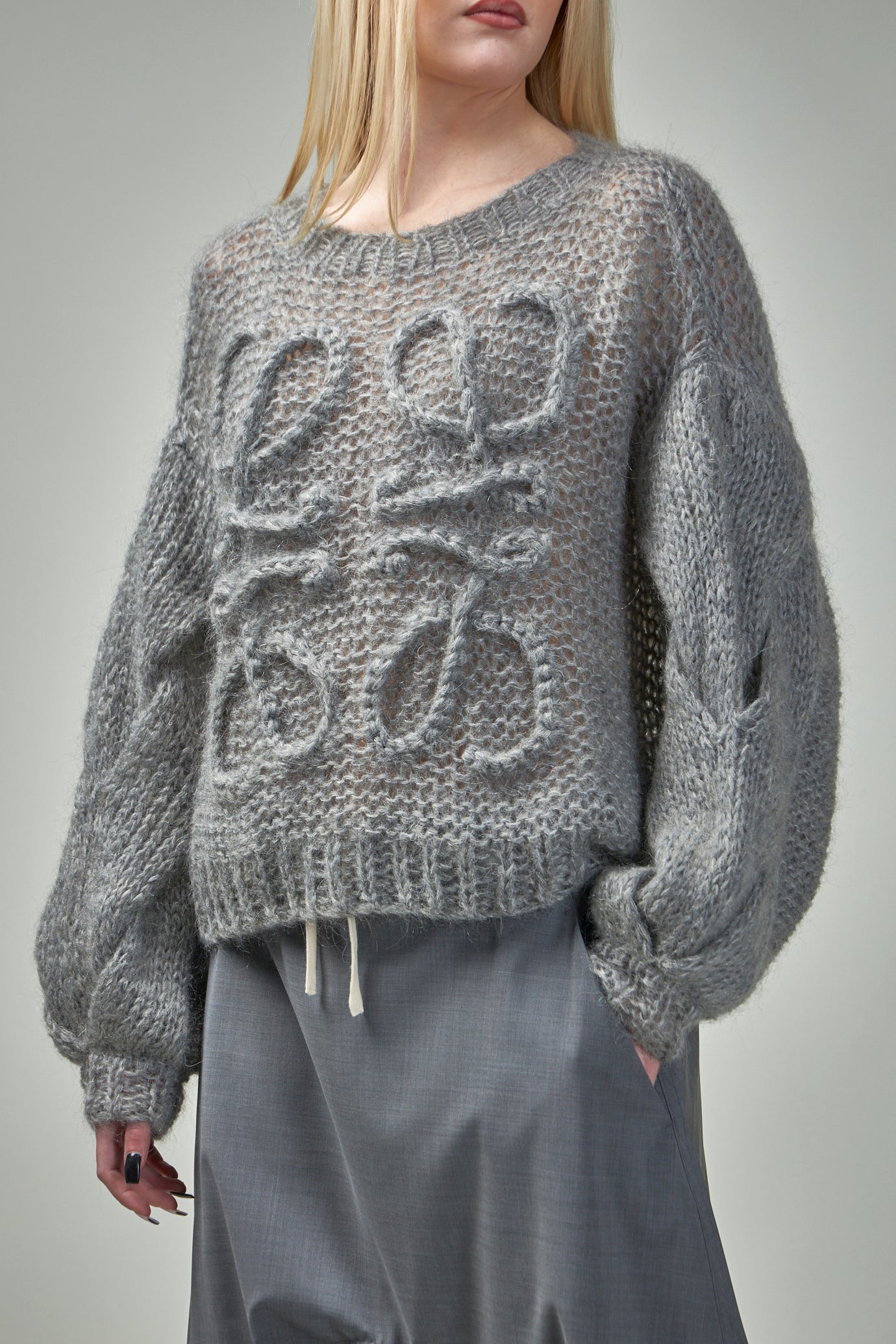 Anagram Sweater in Mohair