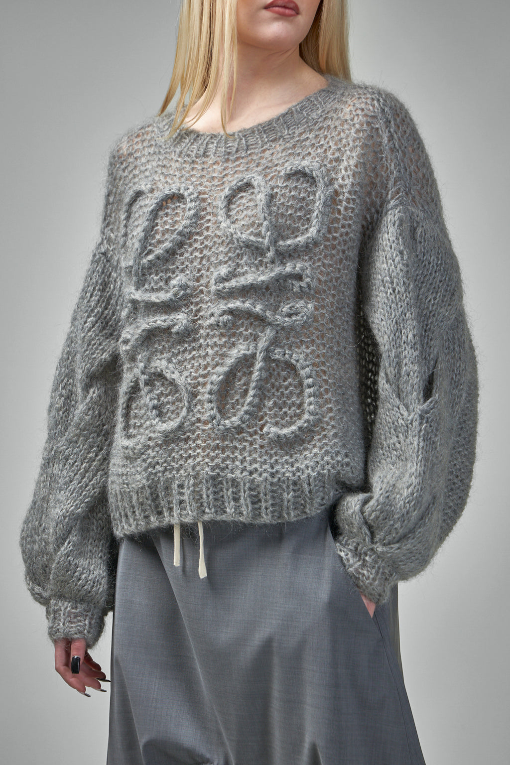 Anagram Sweater in Mohair