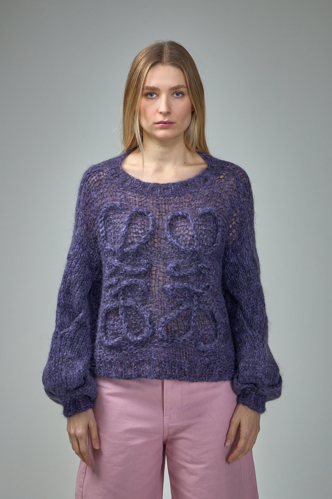 Anagram Sweater in Mohair