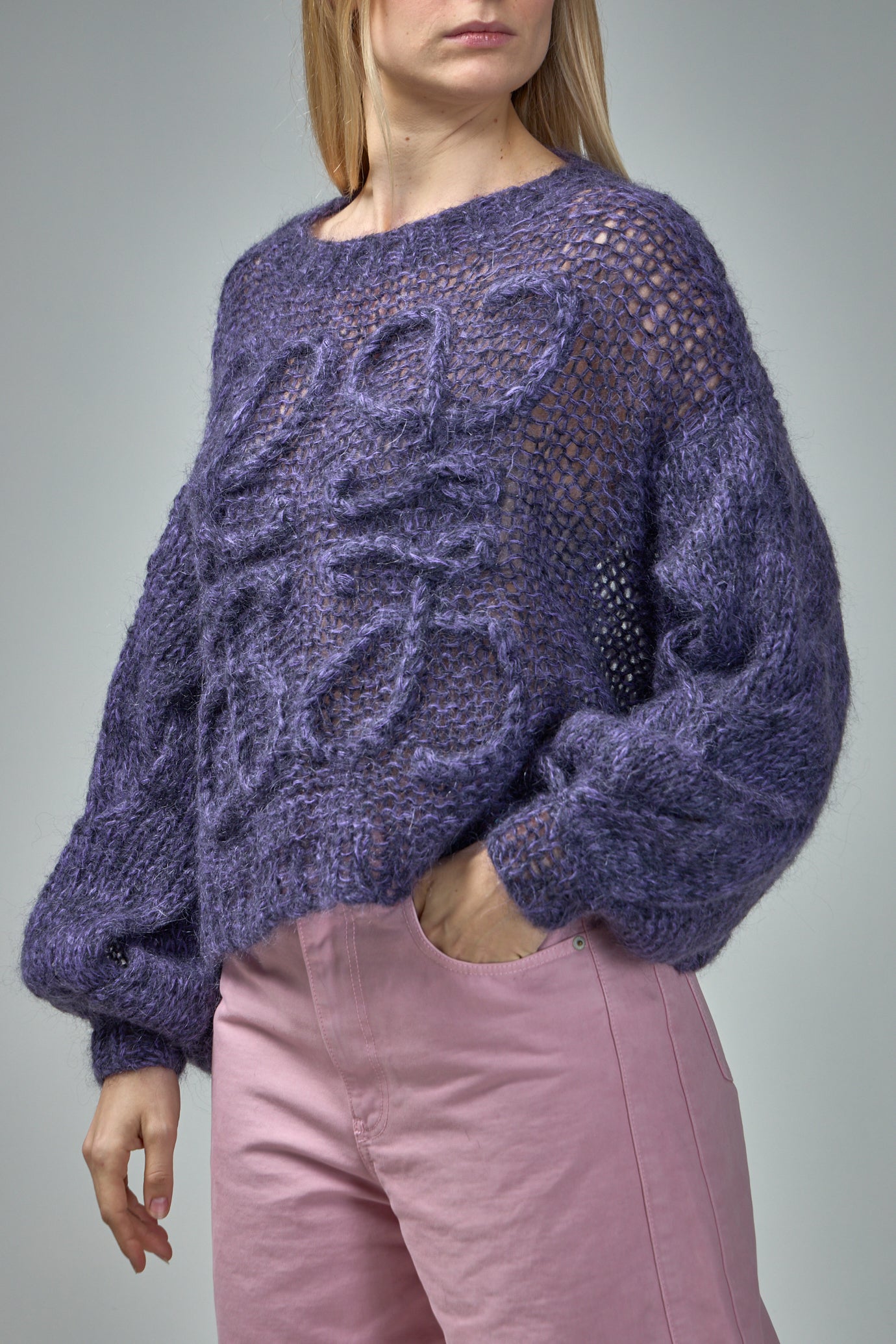 Anagram Sweater in Mohair