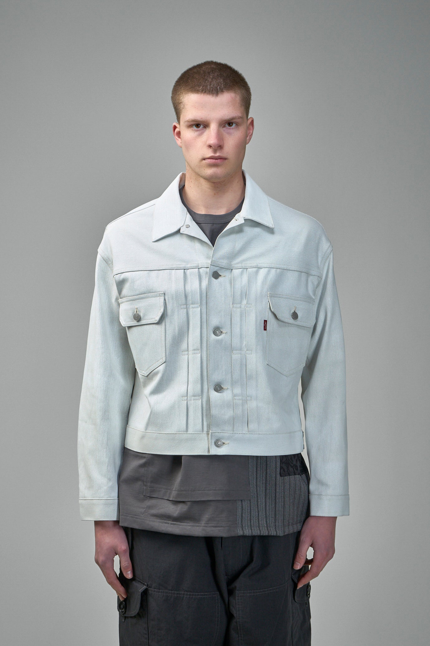 WO-J201-051 Herrenjacke cremeweiß