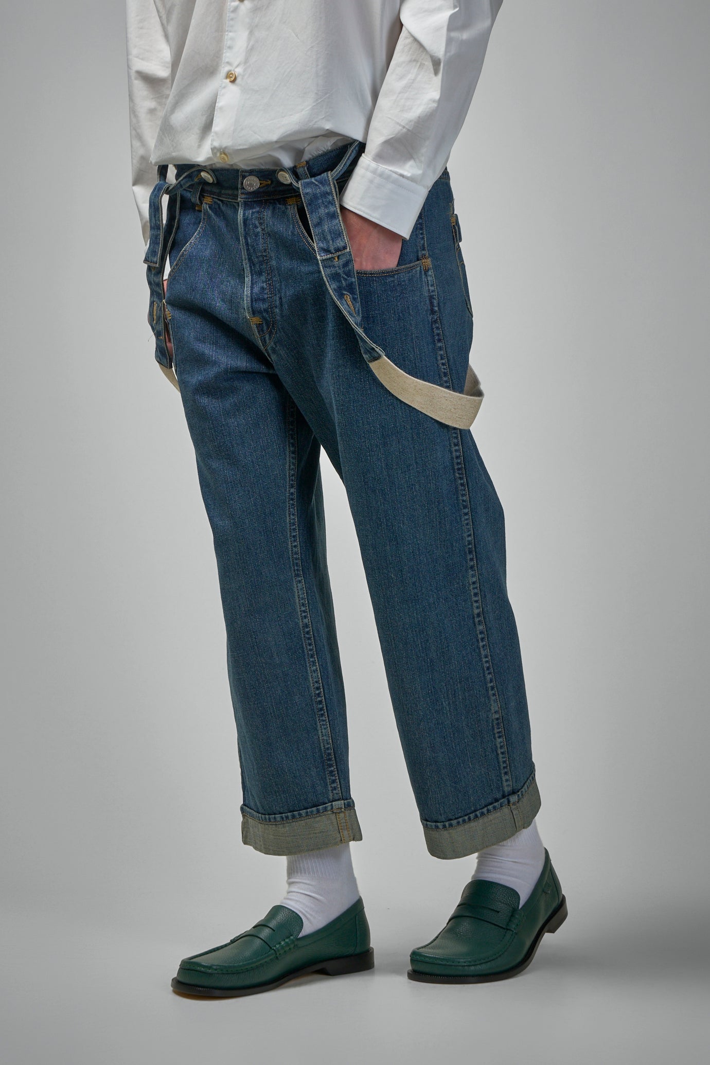 WO-P211-051 Herrenhose indigo