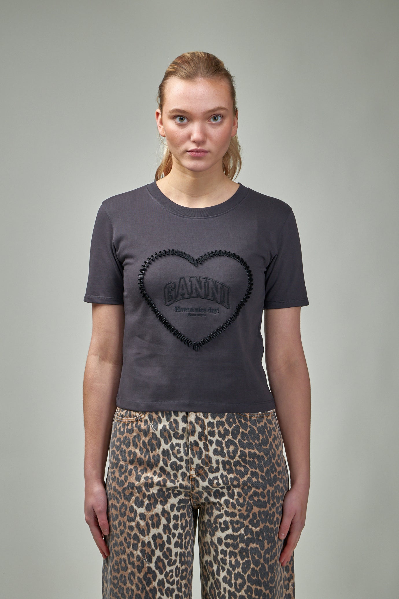 Heavy Cotton Heart Small T-Shirt