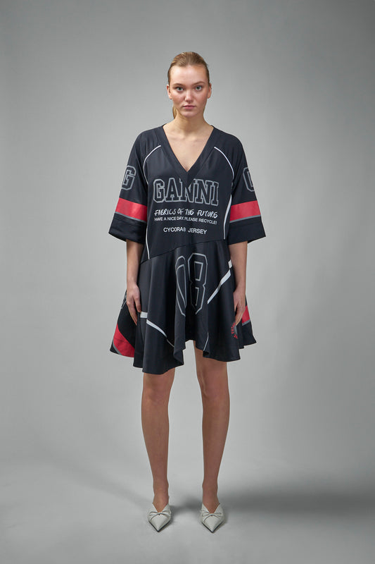 Übergroßes Minikleid „Future“ aus Netzstoff
