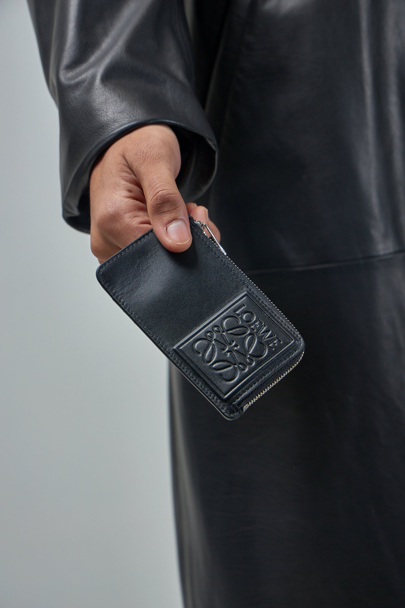 Coin Cardholder in Satin Calfskin