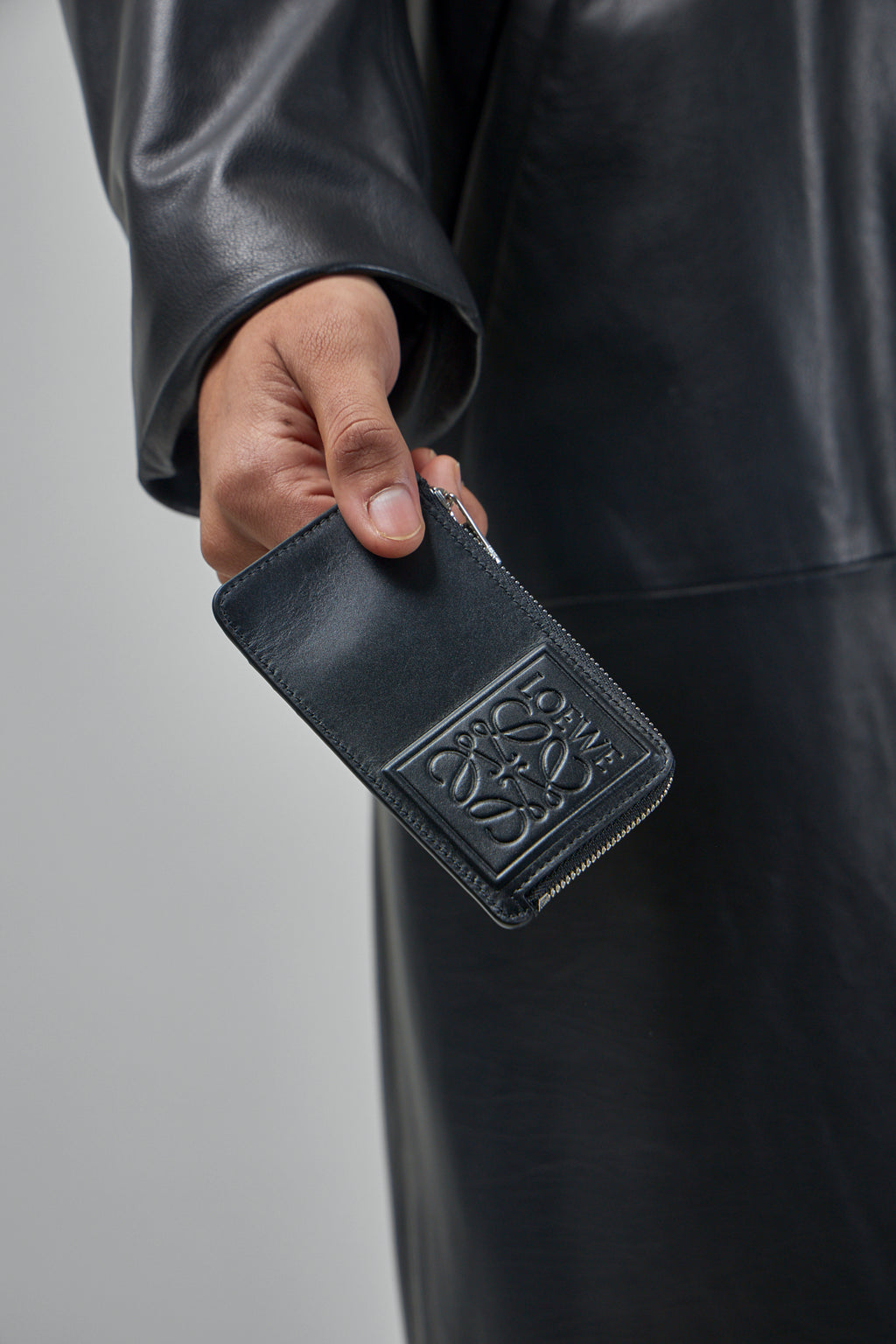 Coin Cardholder in Satin Calfskin