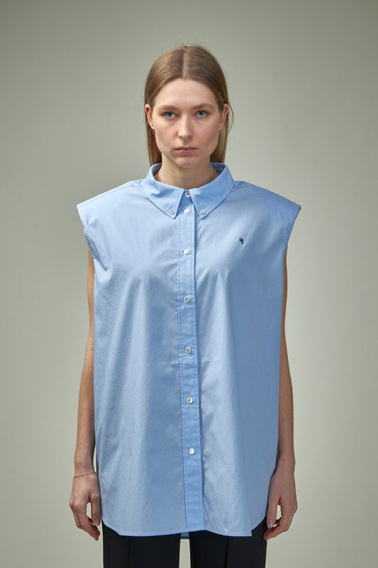 Ralf Sleeveless Oversized Shirt