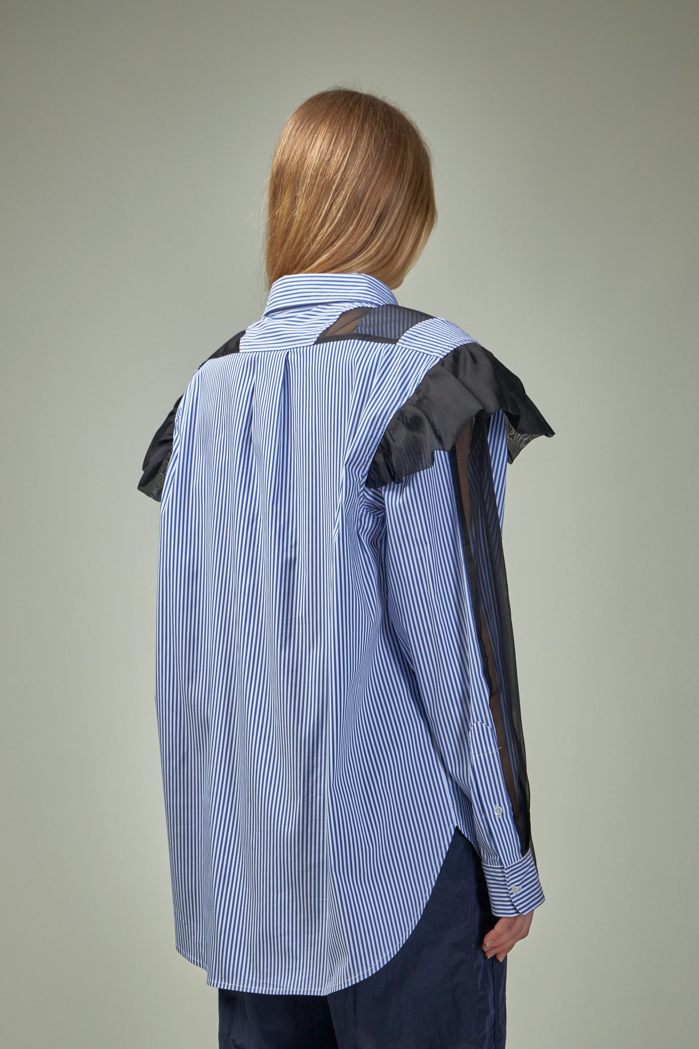 Ralf Ruffled Sliced Oversized Shirt