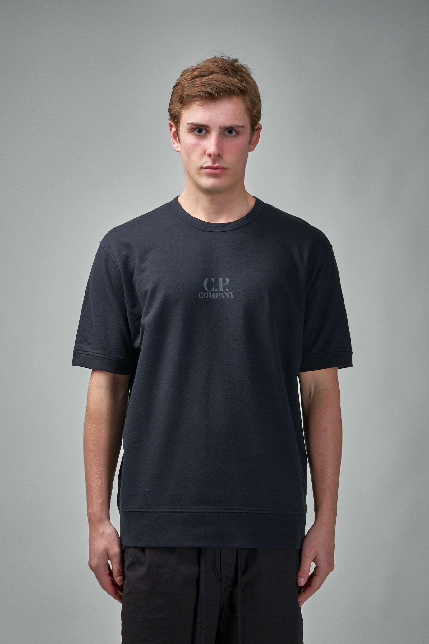 Leichtes Fleece-Kurzarm-Sweatshirt