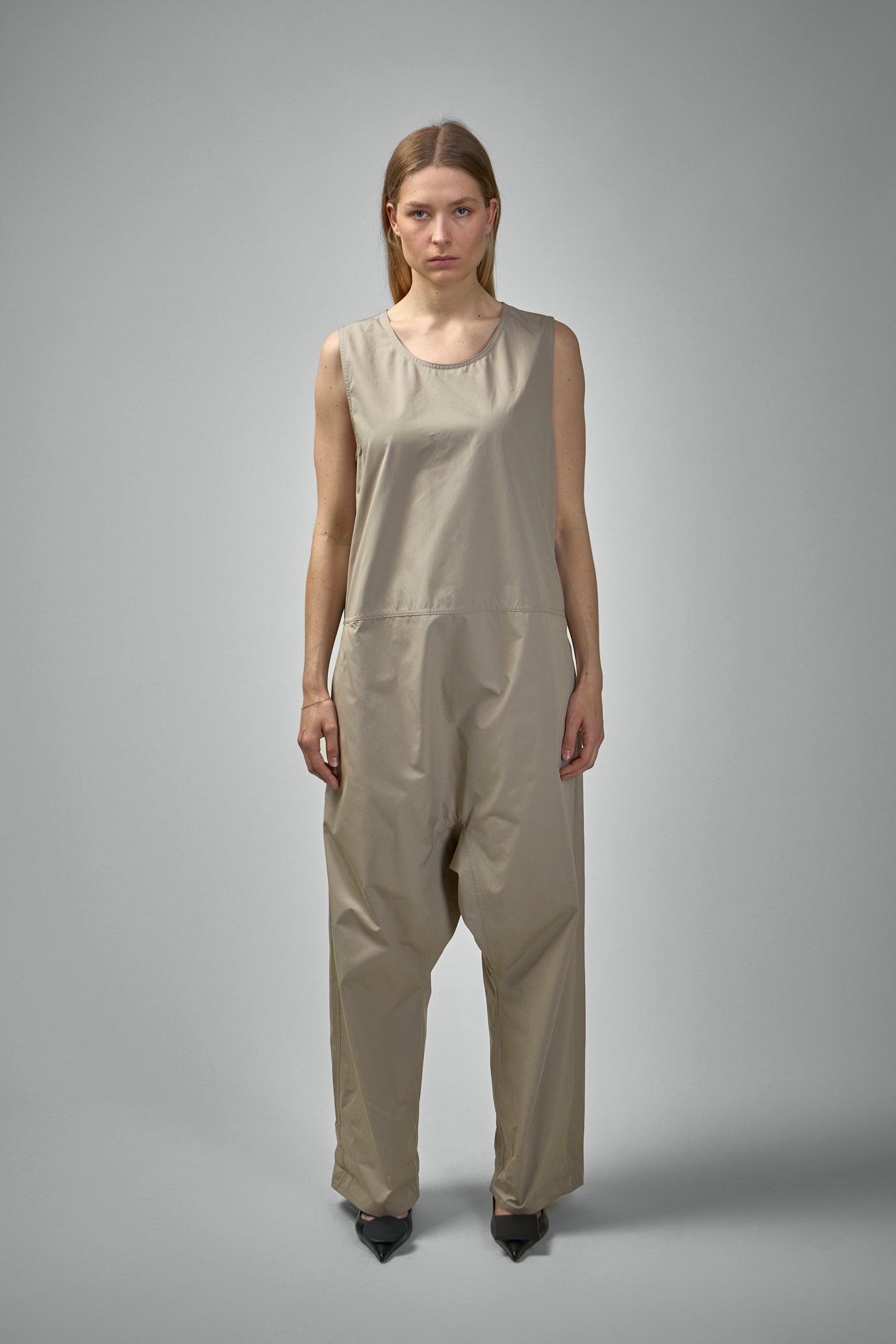 Portofino Loose Fit Sleeveless Jumpsuit
