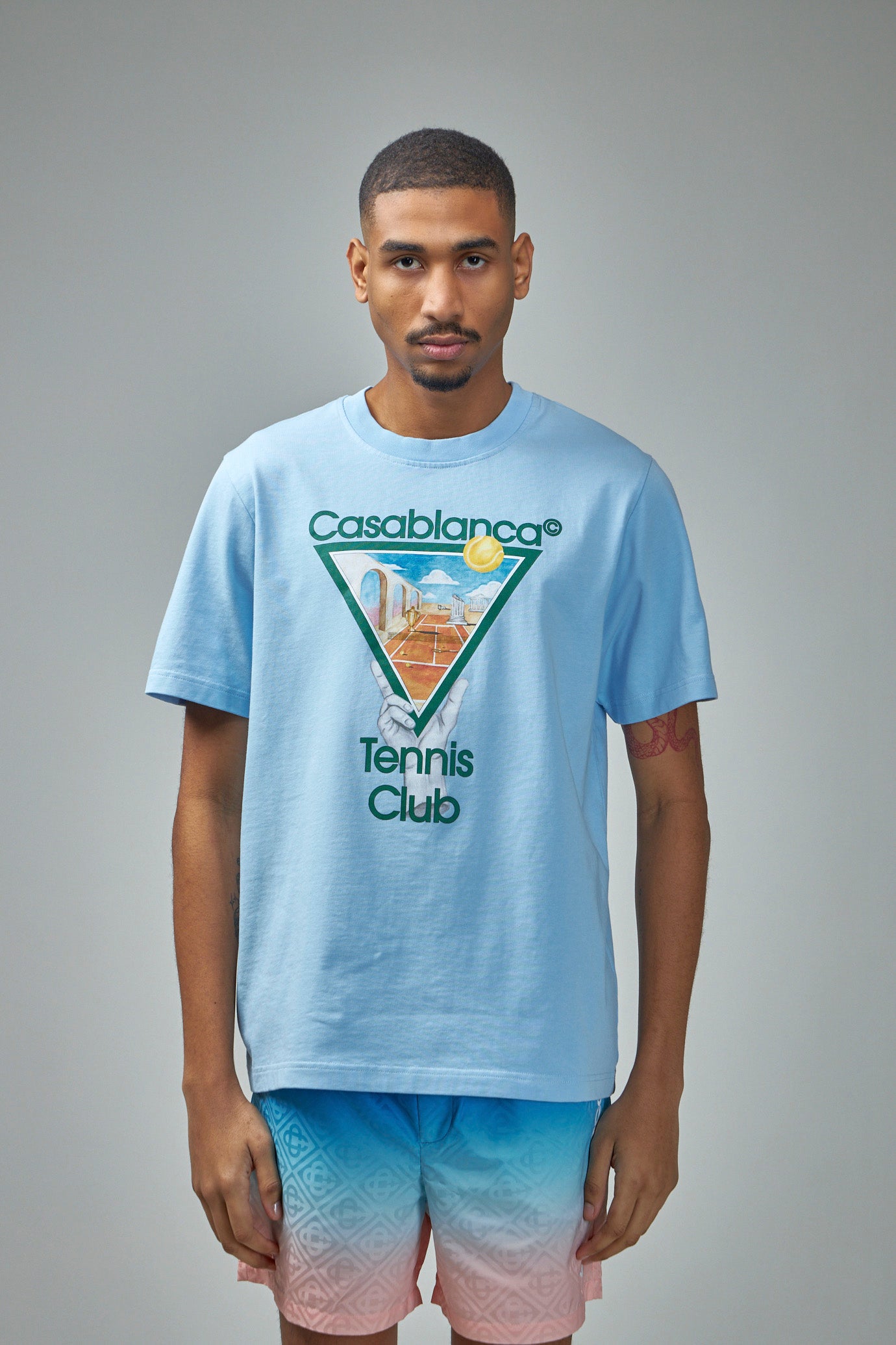 Metaphysical Tennis Icon Printed T-Shirt