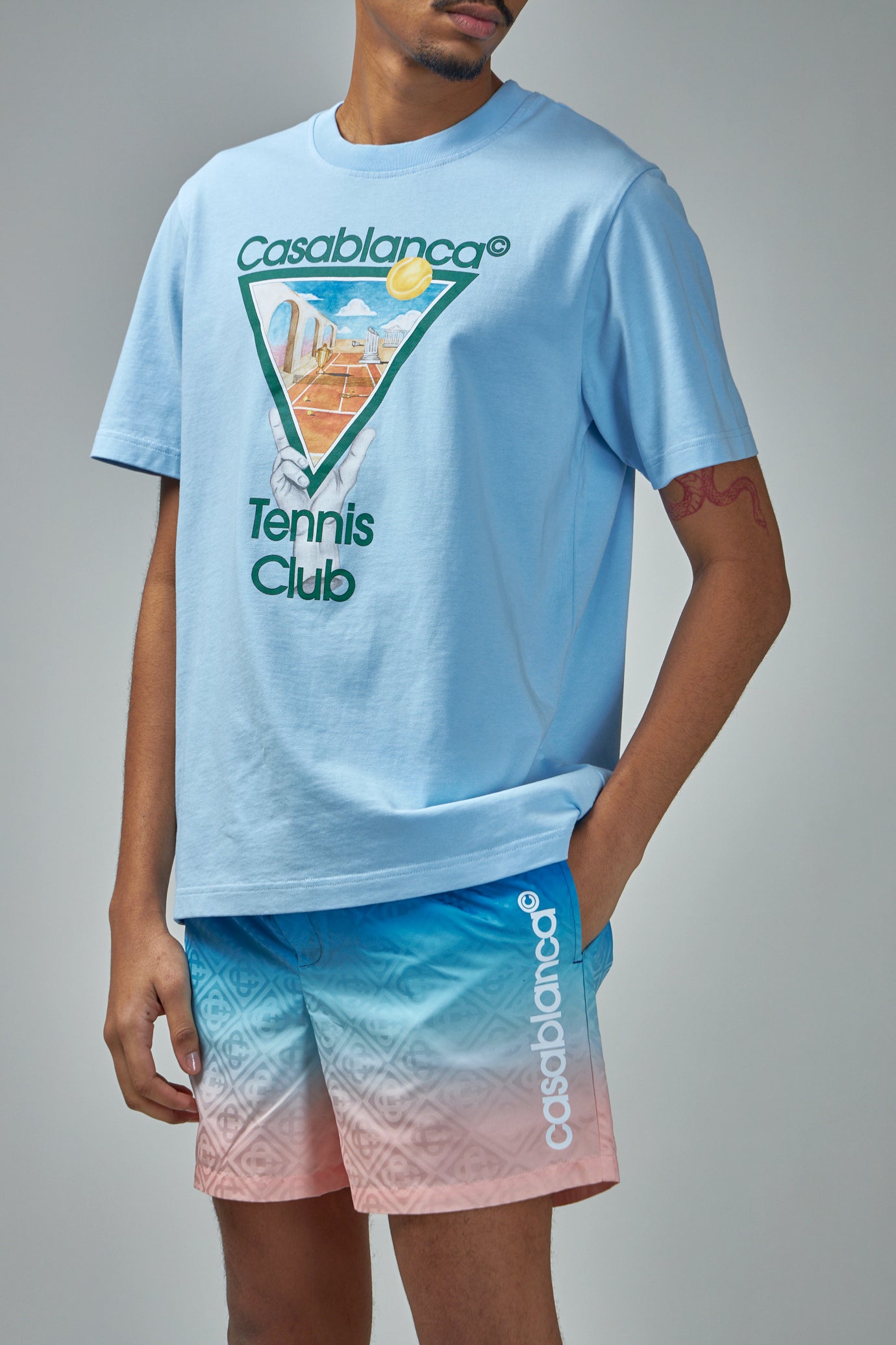 Metaphysical Tennis Icon Printed T-Shirt