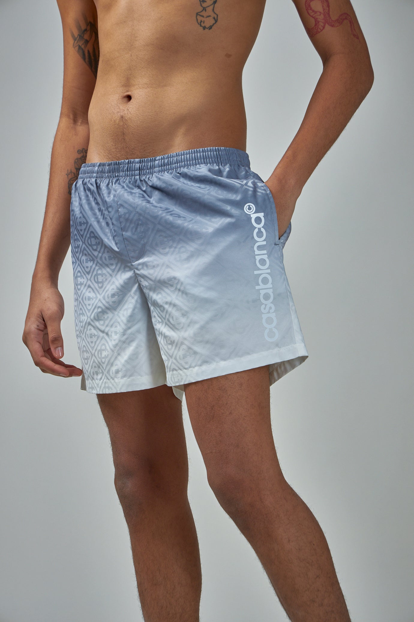 Logo Jacquard Swim Short