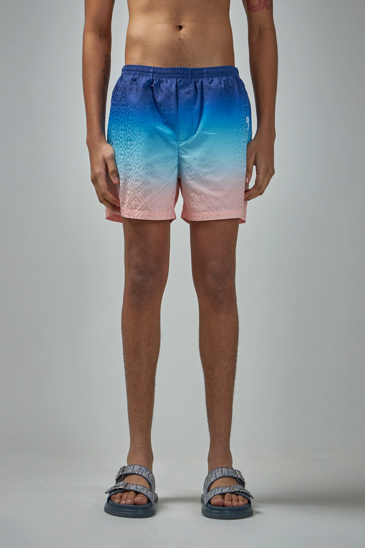 Logo Jacquard Swim Short