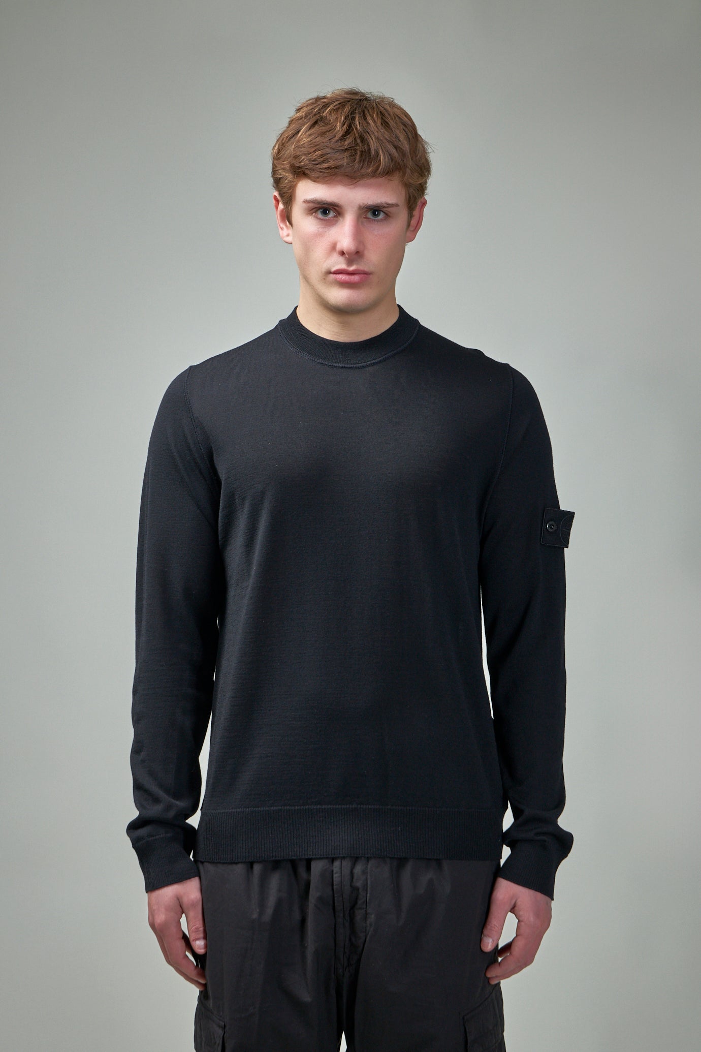 Light RWS Pure Wool Ghost Crewneck