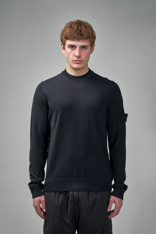 Light RWS Pure Wool Ghost Crewneck
