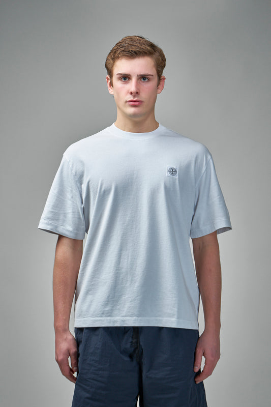 Kurzärmliges T-Shirt mit Logo-Patch
