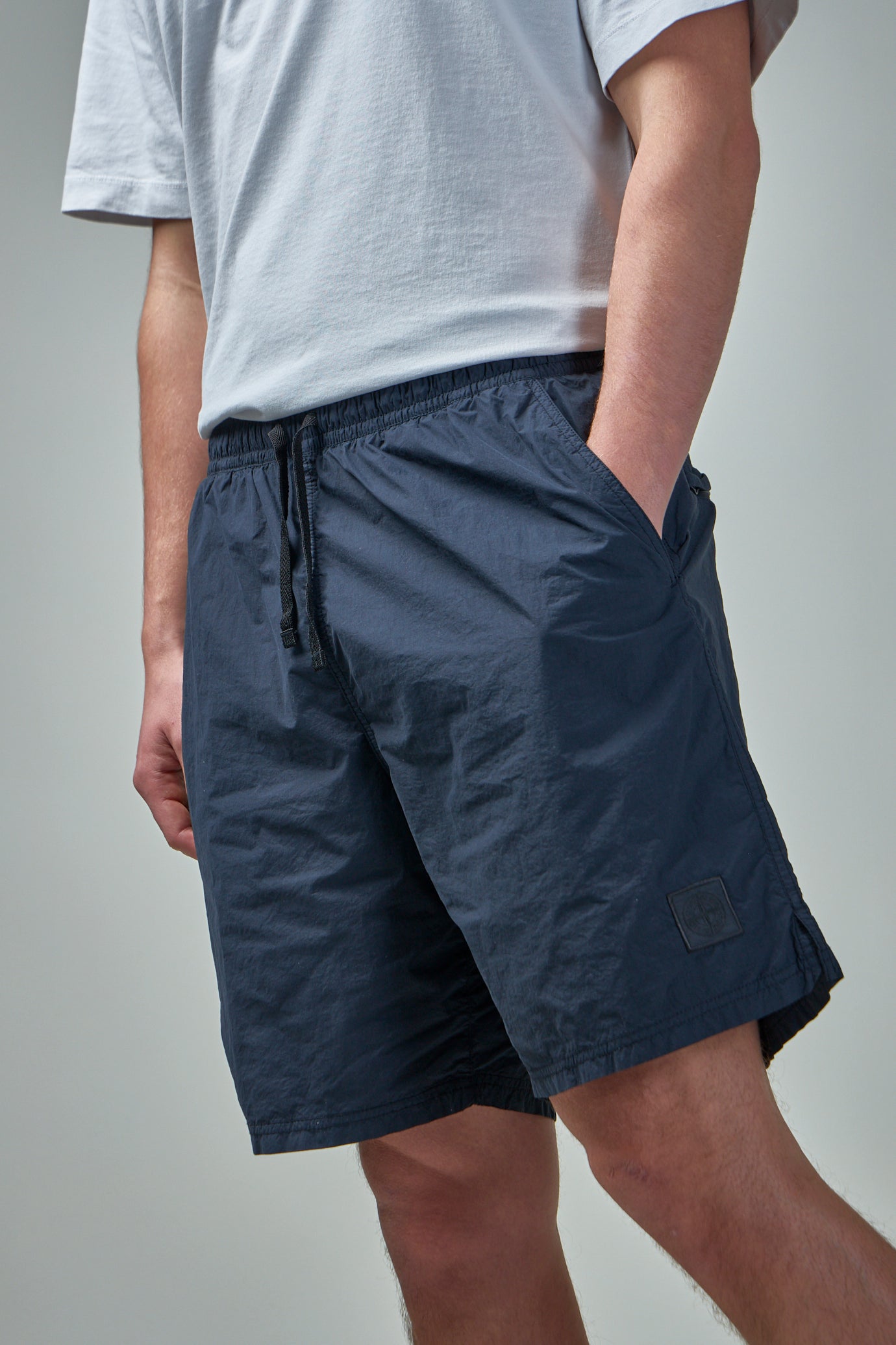 Compass Cotton Bermuda Shorts