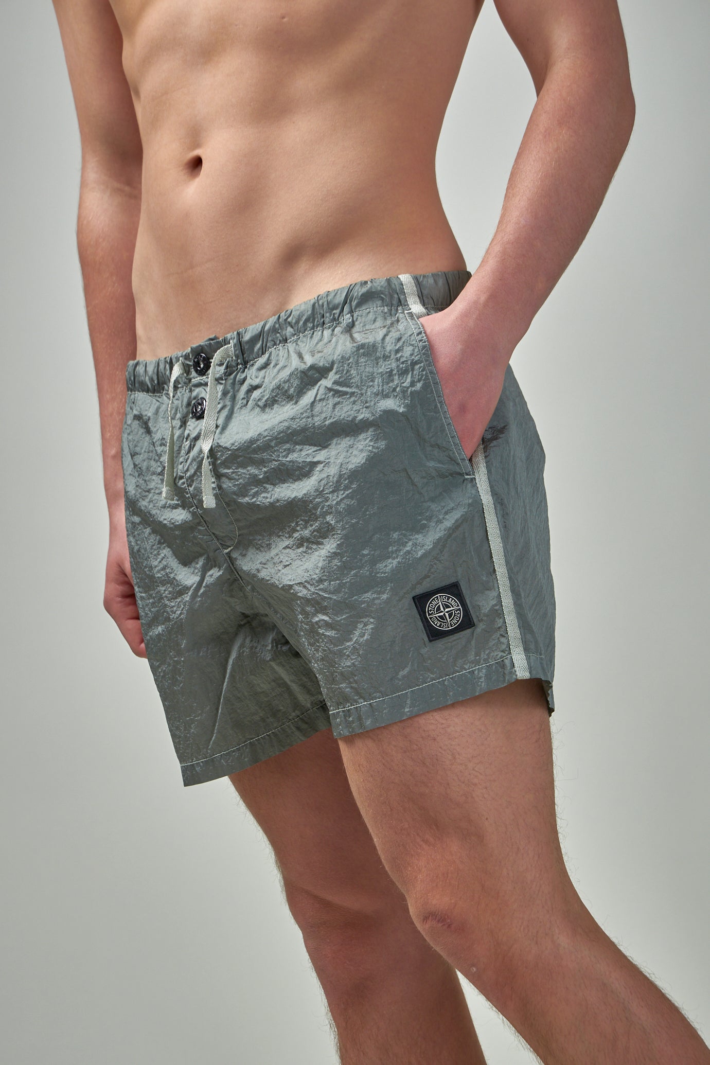 Crinkled Swim Shorts