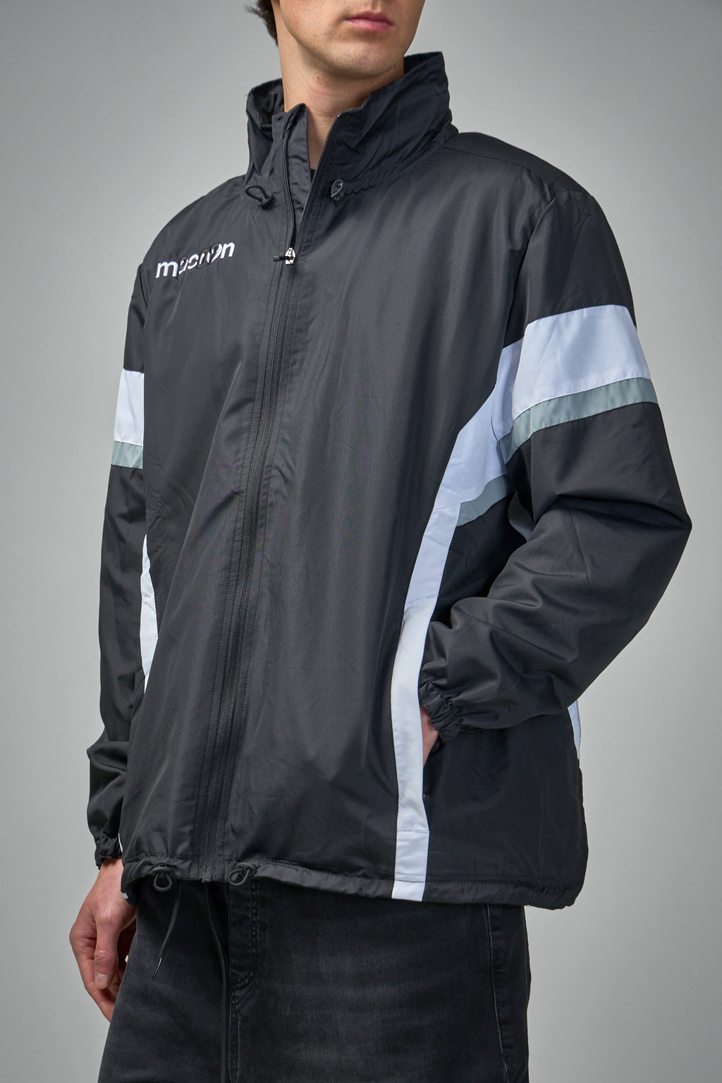 Backless Tracksuit Jacket