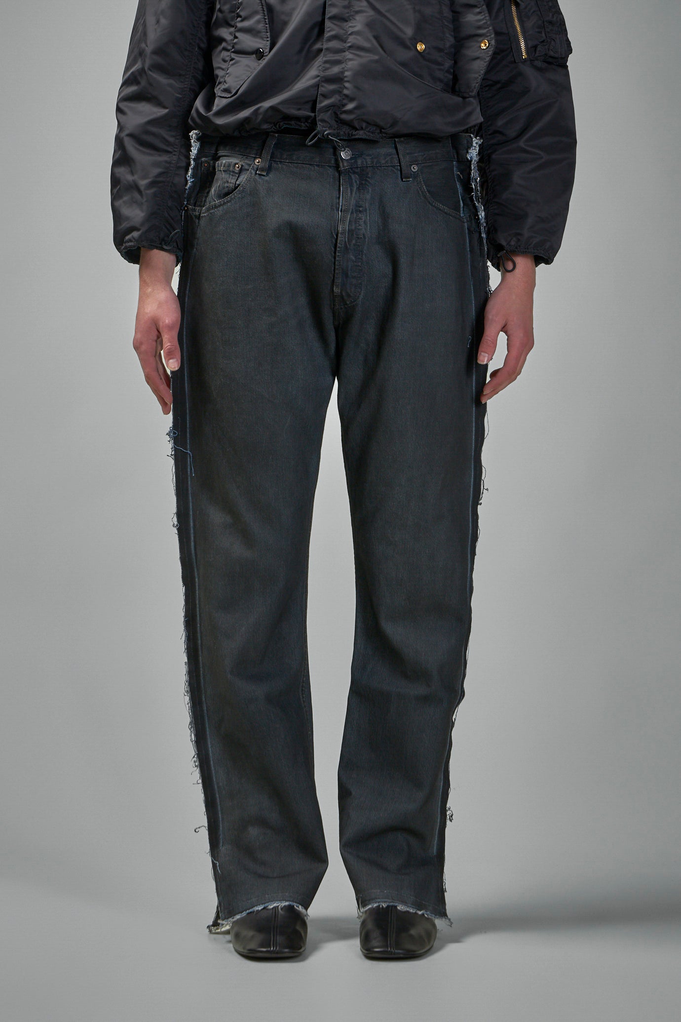 Overdyed Outline Denim