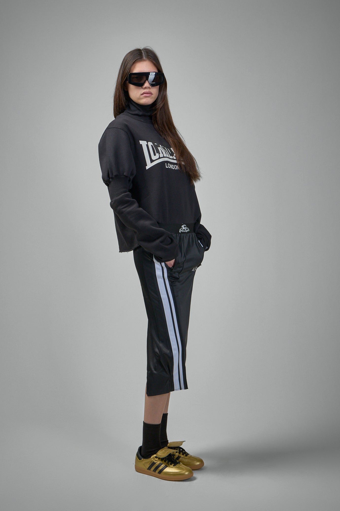 Poly Jersey Pencil Skirt