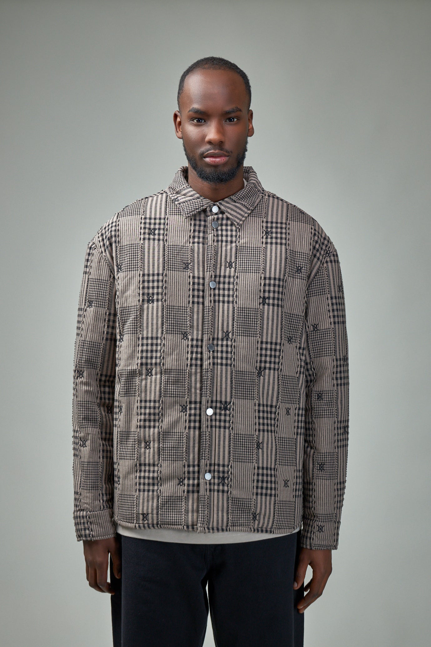 Quilted Shield LS Shirt