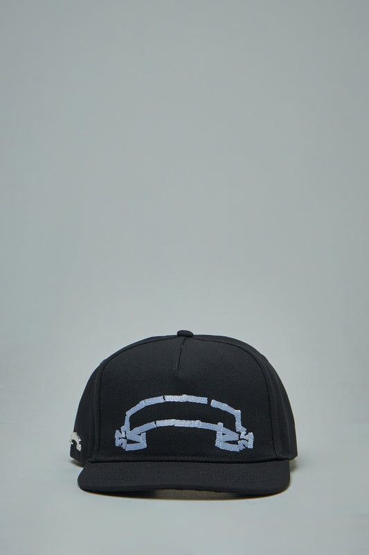 Taped Banner Snapback Cap