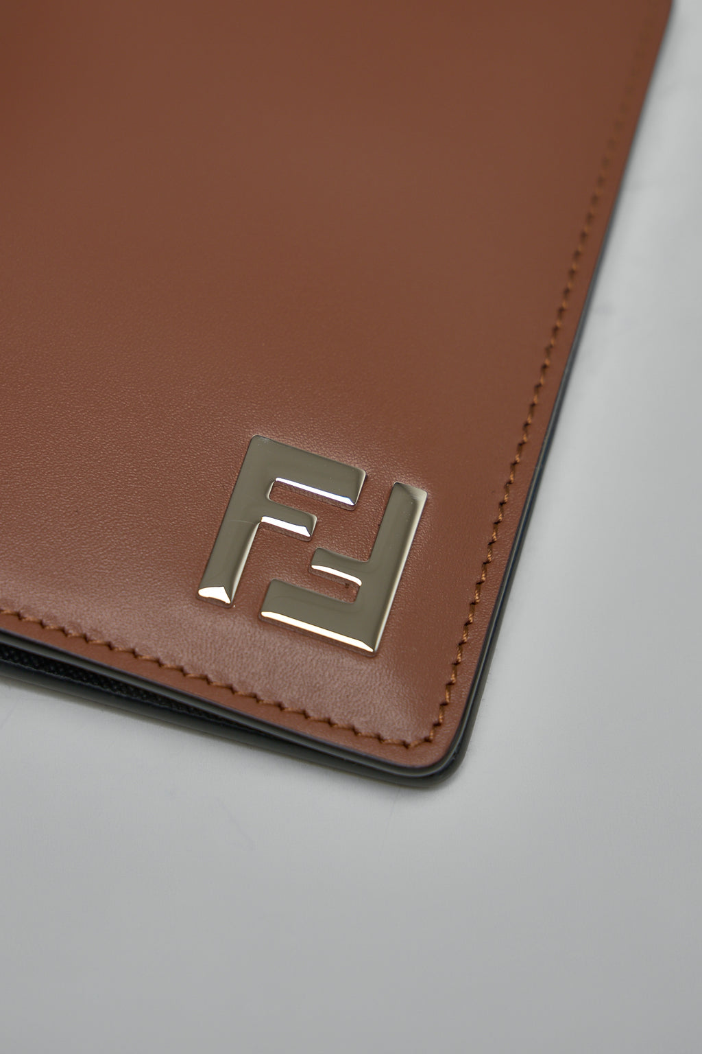 FF Squared Leather Card Case