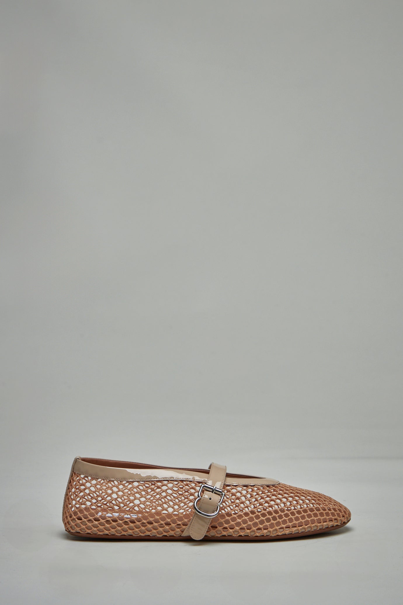 Ballet Flats in Fishnet