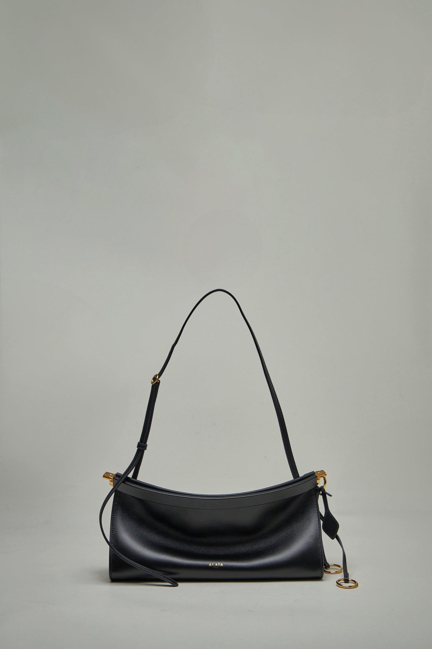 Le Click East West Medium Bag in Leather