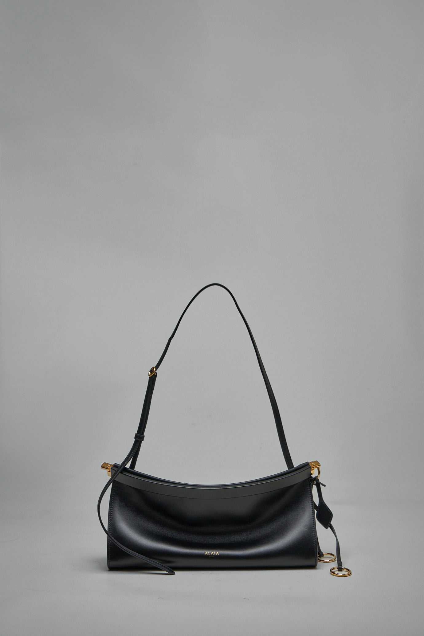 Le Click East West Medium Bag in Leather