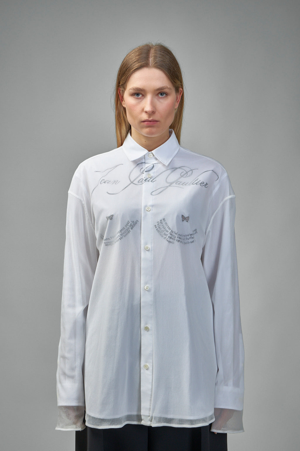 Long Sleeves Double Layer Shirt