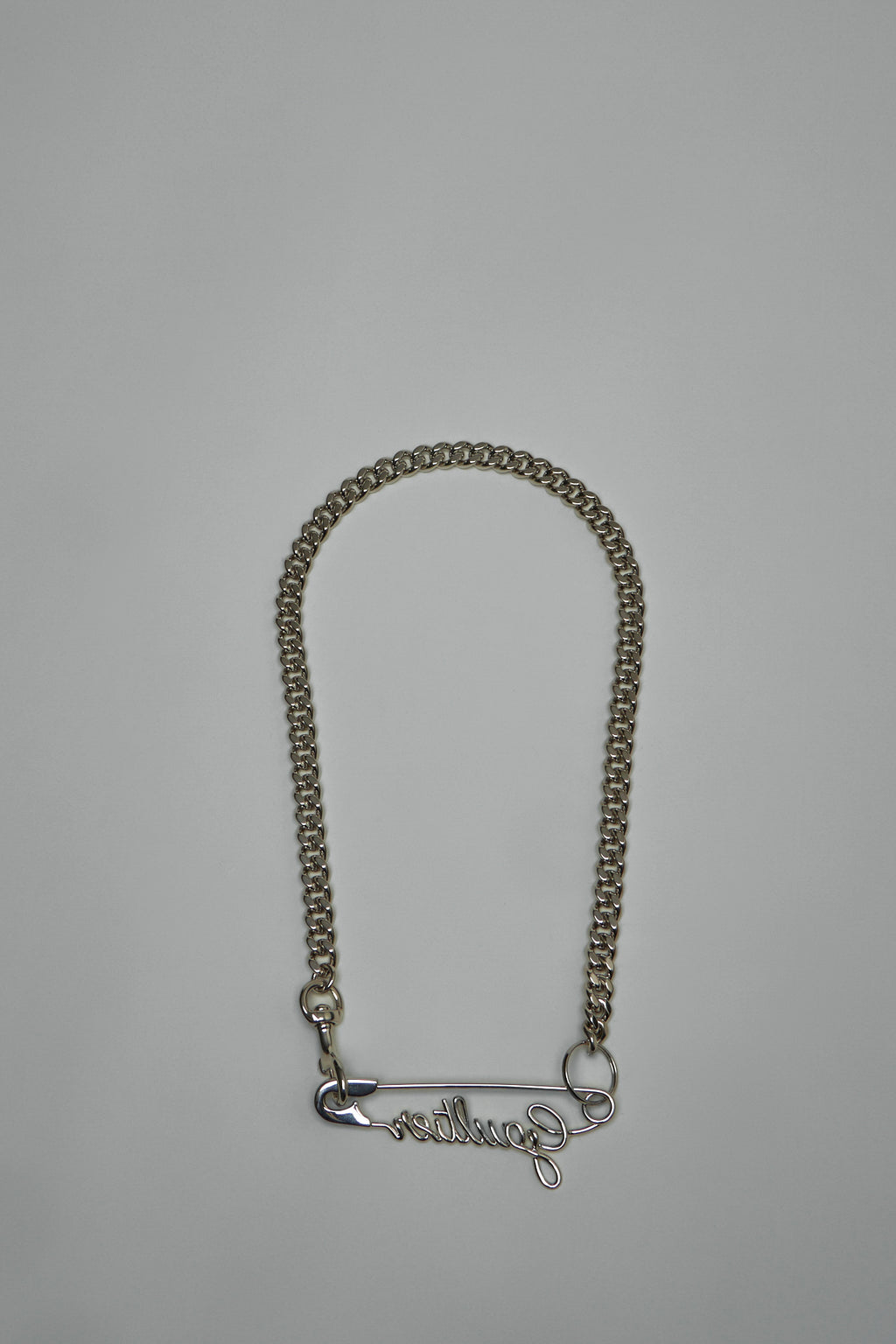 "The Gaultier Safety Pin" Necklace