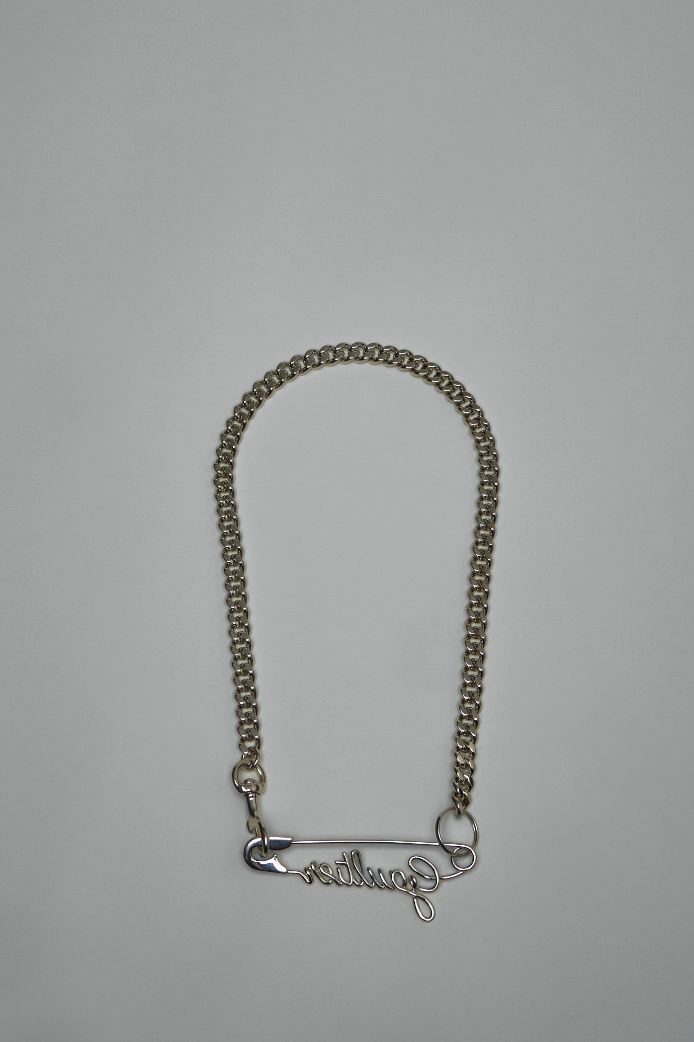 "The Gaultier Safety Pin" Necklace