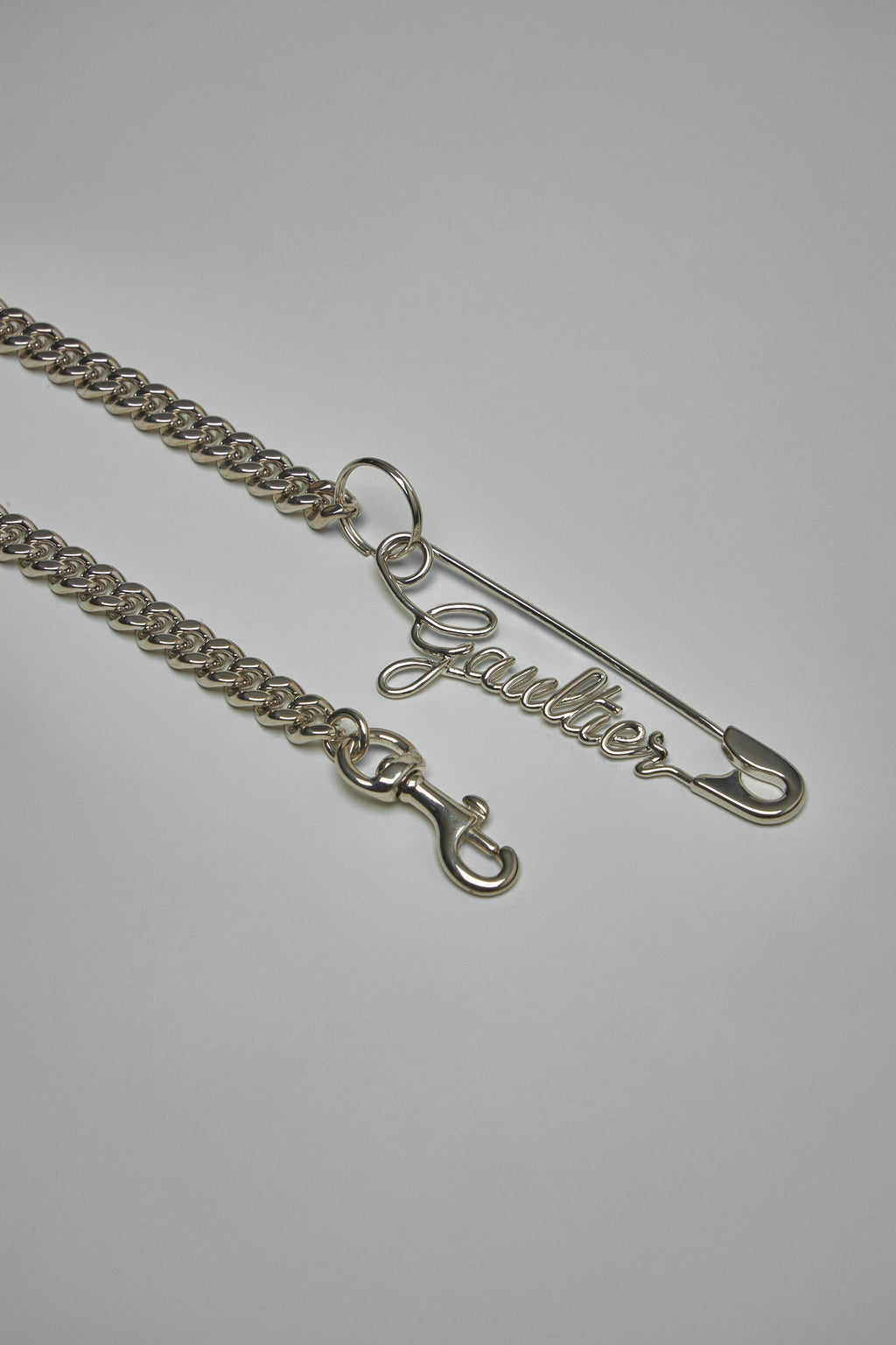 "The Gaultier Safety Pin" Necklace