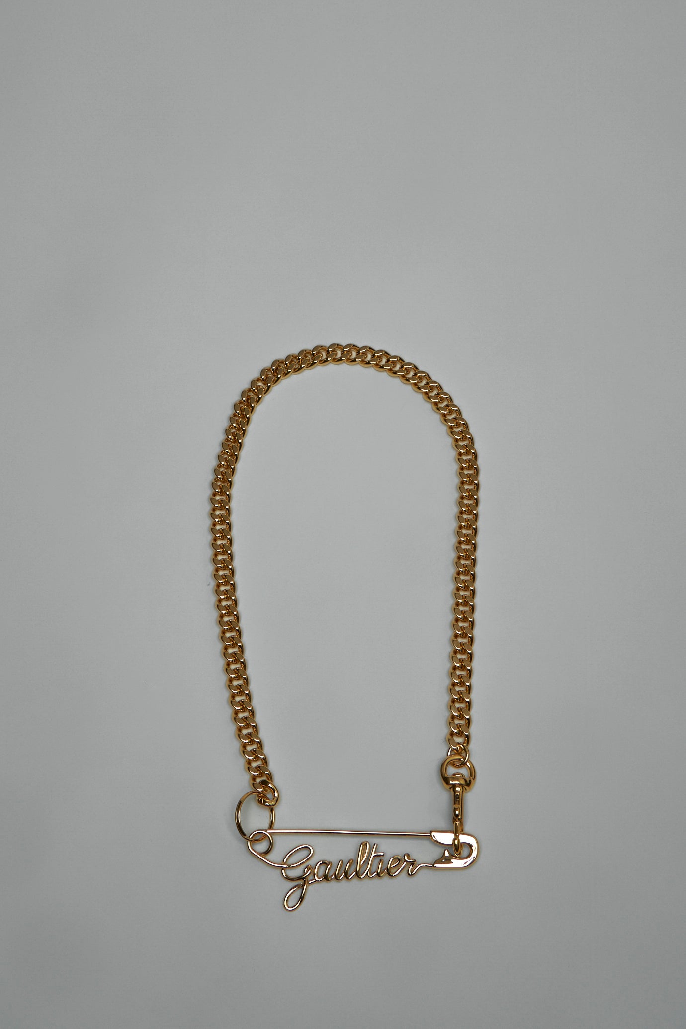 "The Gaultier Safety Pin" Necklace
