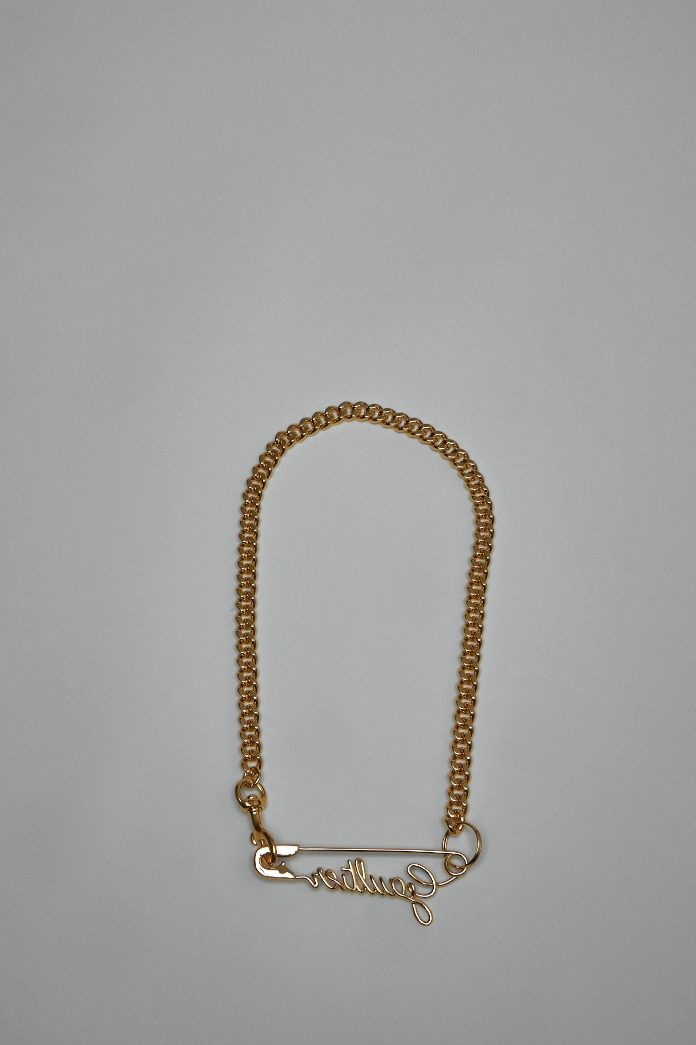 "The Gaultier Safety Pin" Necklace