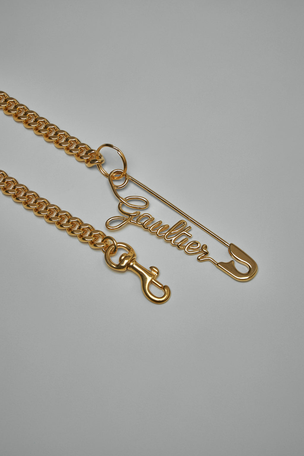 "The Gaultier Safety Pin" Necklace