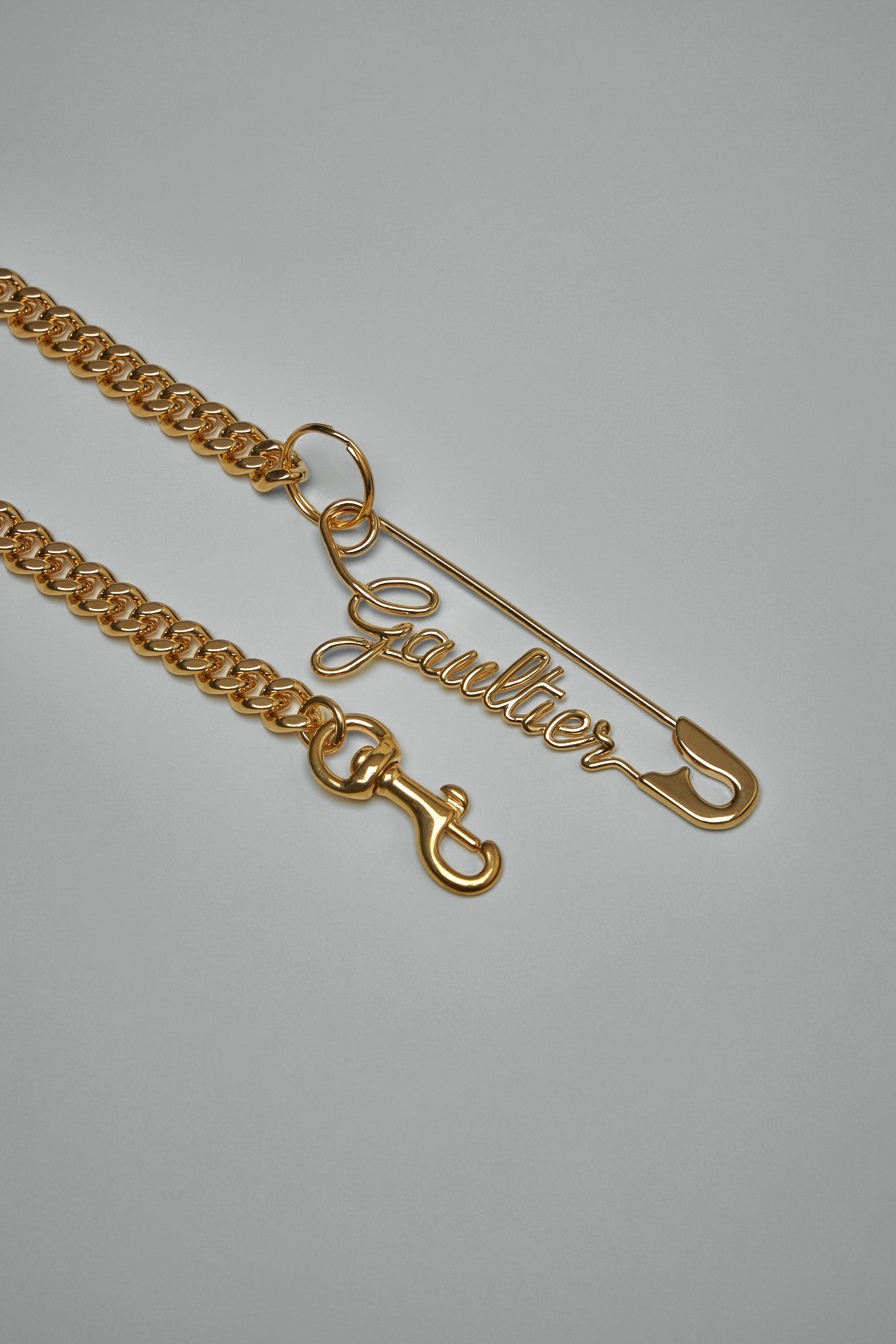 "The Gaultier Safety Pin" Necklace