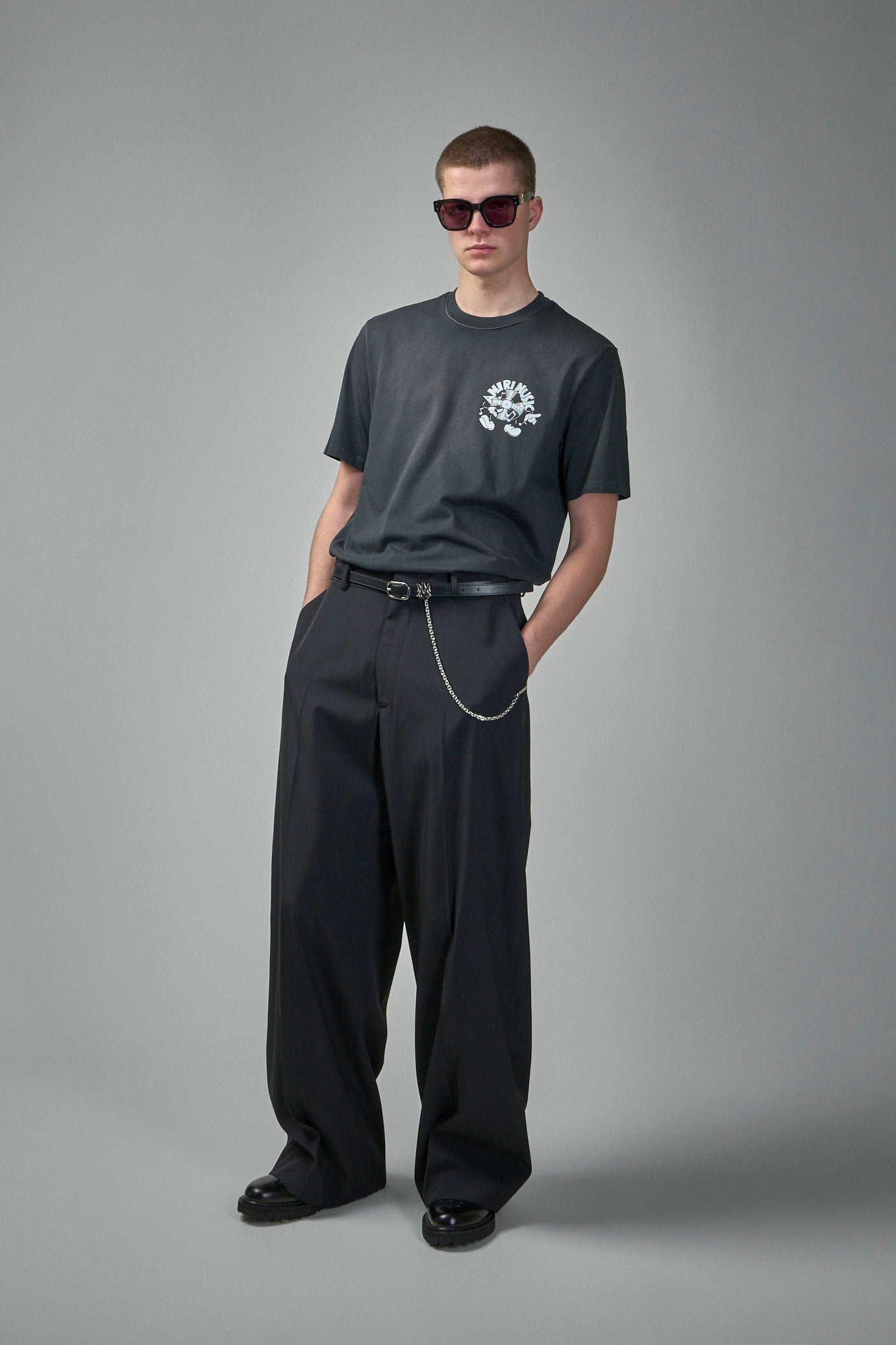 Amiri Music Record Tee