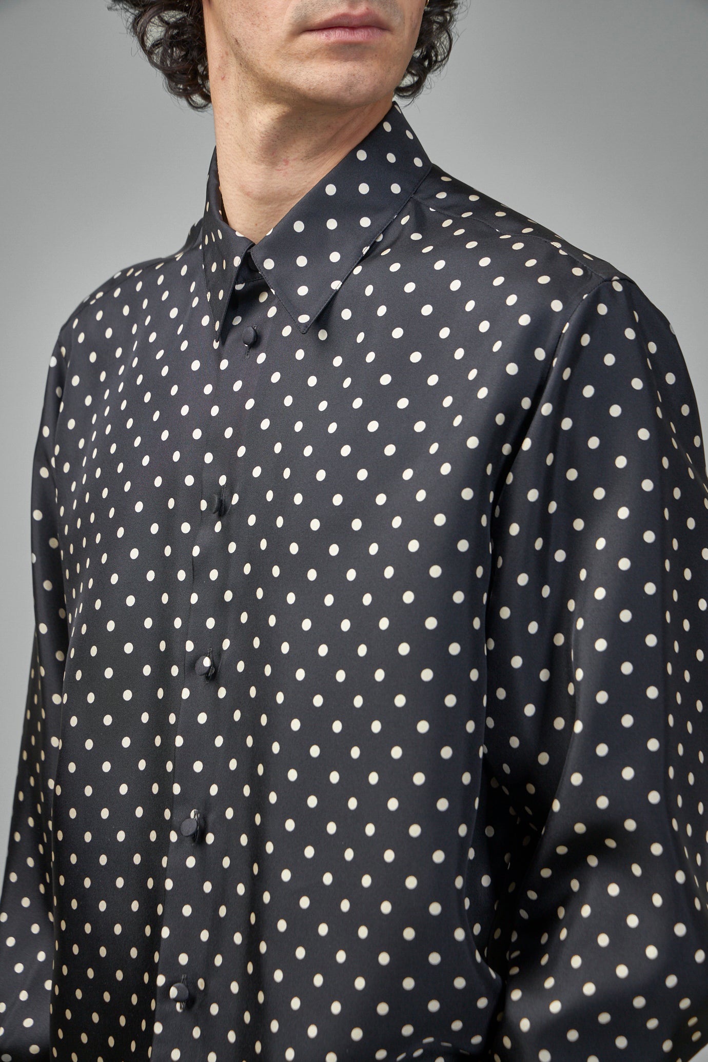 Silk Twill Shirt with Plusdepois Print